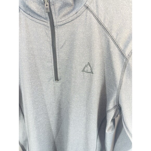 Aeropostale A87 Jacket Men's Medium Grey Half Zip Sweater Athletic Run Gym - Picture 8 of 8